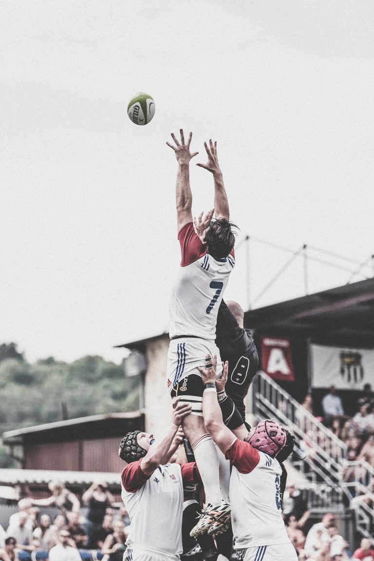 Man Catching Ball